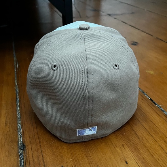 Toronto Bluejays New Era 7 1/2 Fitted Hat, 25th Anniversary Side Patch Violet UV - Picture 5 of 8